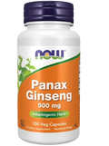 Panax Ginseng 500mg 100caps Now NOW