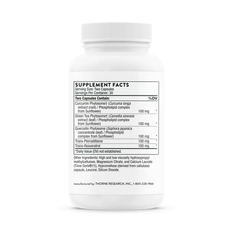 Polyresveratrol SR 60 Caps Thorne Thorne Research
