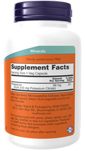 Potassium Citrate 99mg 180 Caps Now NOW