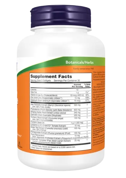 Prostate Health Clinical Strenght 90caps Now NOW