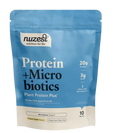 Protein + Microbiotics Chocolate 300 gr Nuzest - Viva Saudável