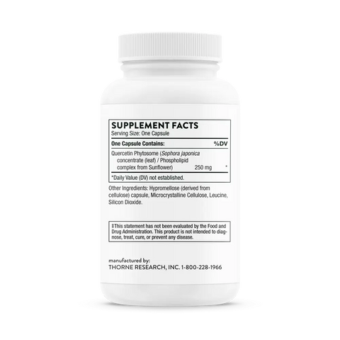 Quercetin Phytosome 60 Caps Thorne Research Thorne Research