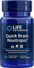 Quick Brain Nootropic 30 Cápsulas Life Extension Life Extension