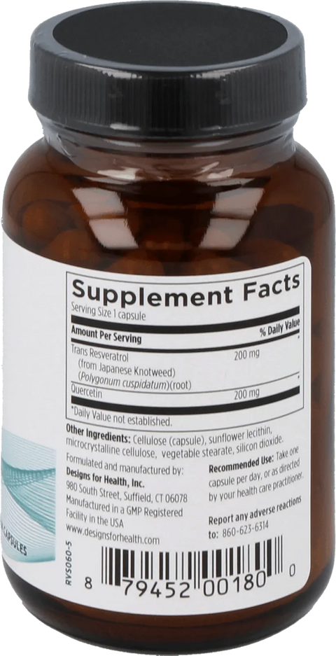 Resveratrol Supreme 60 Caps Designs Design for Health