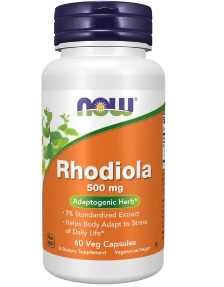 Rhodiola 500 mg 60 Caps Now NOW