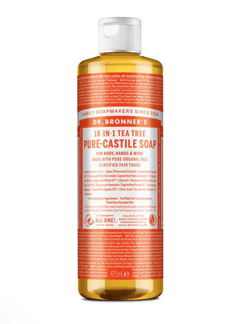 Sabonete Líquido Biológico - Árvore-do-chá 240 ml Dr. Bonner's - Viva Saudável