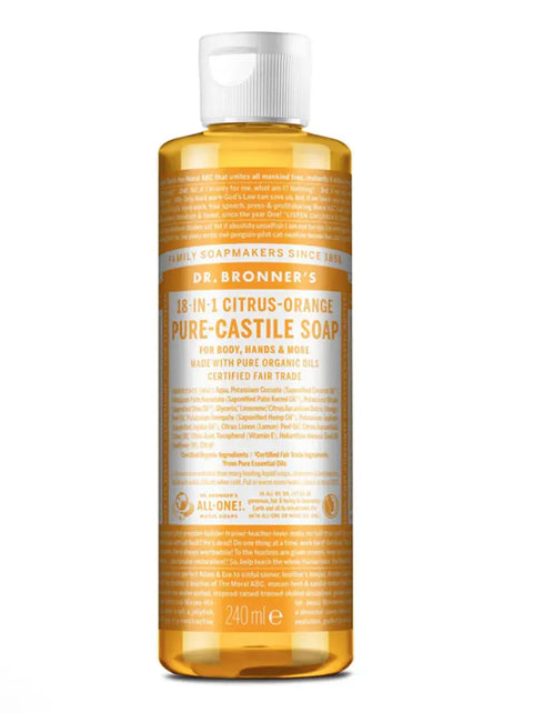 Sabonete Líquido Biológico - Citrinos 240 ml Dr. Bonner's - Viva Saudável