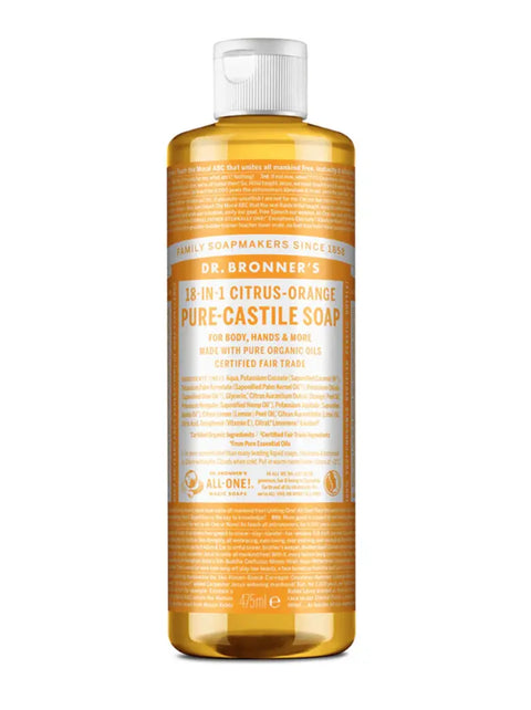Sabonete Líquido Biológico - Citrinos 475 ml Dr. Bonner's - Viva Saudável