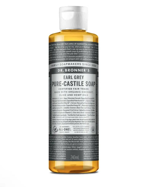 Sabonete Líquido Biológico - Earl Grey 240 ml Dr. Bonner's - Viva Saudável
