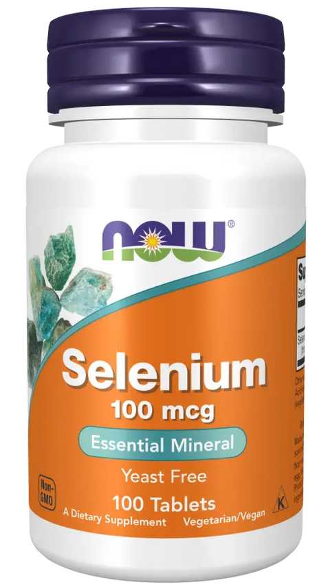 Selenium 100 mcg 100 Comp. Now NOW