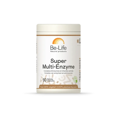 Super Multi-Enzimas 60 caps Be-Life Be-life