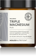 Triple Magnesium Plus 60 Caps Holos Nutrition - Viva Saudável