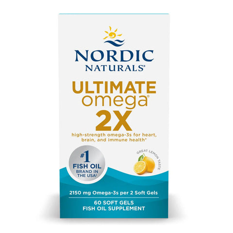 Ultimate Omega 2X 120 Caps Nordic Naturals Nordic Naturals