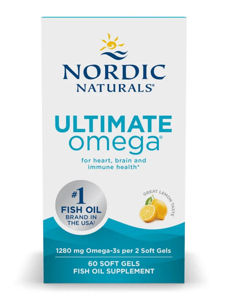 Ultimate Omega 3 60 Caps Nordic Naturals Viva Saudável