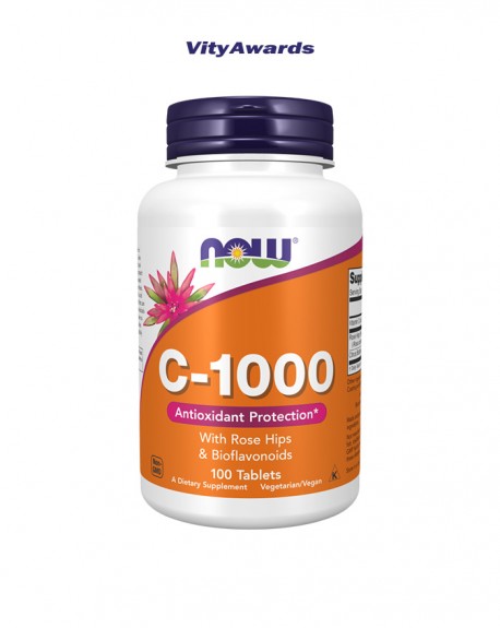 Vitamin C 1000 Rose Hips 100comp Now NOW