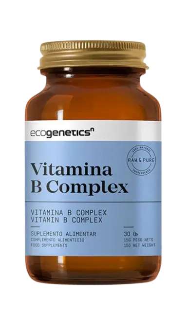 Vitamina B Complexo 30 Cápsulas Ecogenétics Ecogenetics