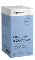 Vitamina B Complexo 30 Cápsulas Ecogenétics Ecogenetics