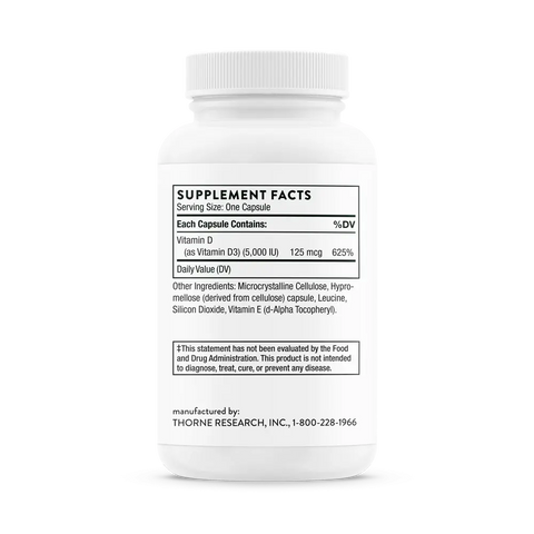 Vitamina D-5000 60 Caps Thorne Research Thorne Research