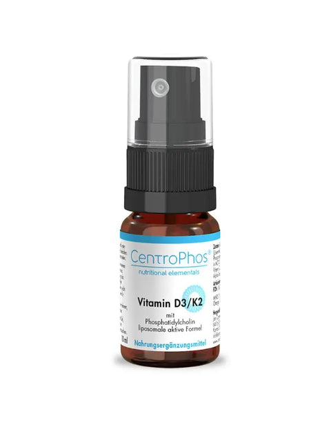 Vitamina D3 / K2 lipossomal vegan 10 ml CentroPhos
