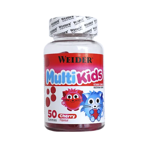 Weider Multikids 50 Gummies Cherry Weider