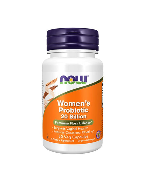 Women's Probiotic 20 Billion 50 Caps Now Foods NOW