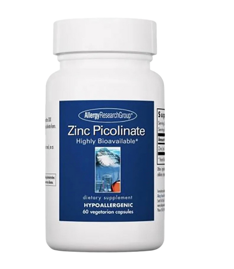 Zinco Picolinate 60 Caps Allergy Research Group Allergy Research