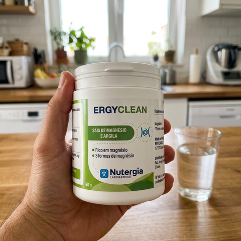 Adulto a segurar ErgyClean Nutergia