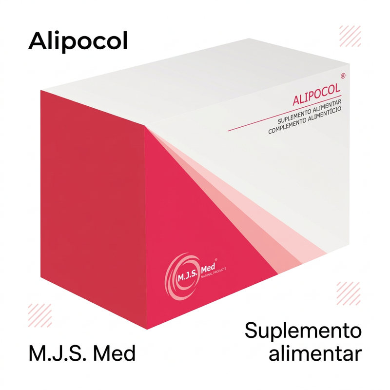 Alipocol M.J.S. Med com destaques informativos