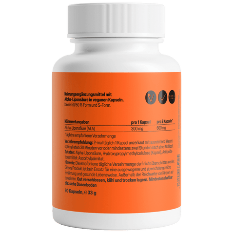 Alpha Lipoico (Liponsaure) 300mg - Viva Saudável