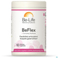 Be-Flex Be-Life, embalagem de 60 cápsulas com MSM, cúrcuma, urtiga, bromelina e papaína