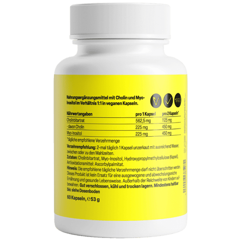 Choline-Inositol 450mg - Viva Saudável