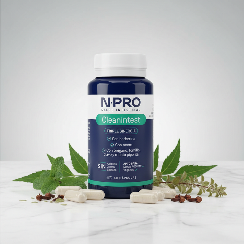 Cleanintest N·PRO – embalagem sobre mármore branco