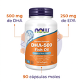 DHA-500 NOW com destaques informativos