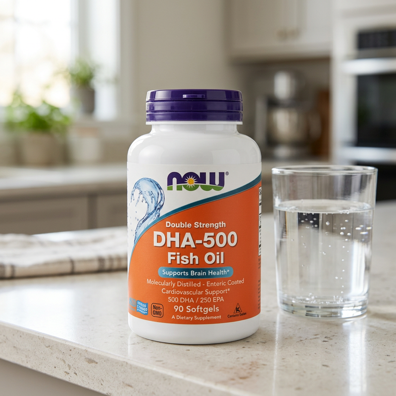 DHA-500 NOW numa bancada de cozinha
