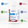 ERGY 3 Nutergia – embalagem com os destaques da fórmula