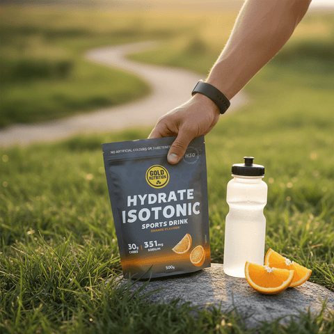 Hydrate Isotonic 500 gr Laranja Gold Nutrition - Viva Saudável