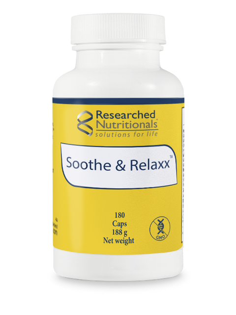 Soothe & Relaxx 180 Cápsulas Investigación Nutricional