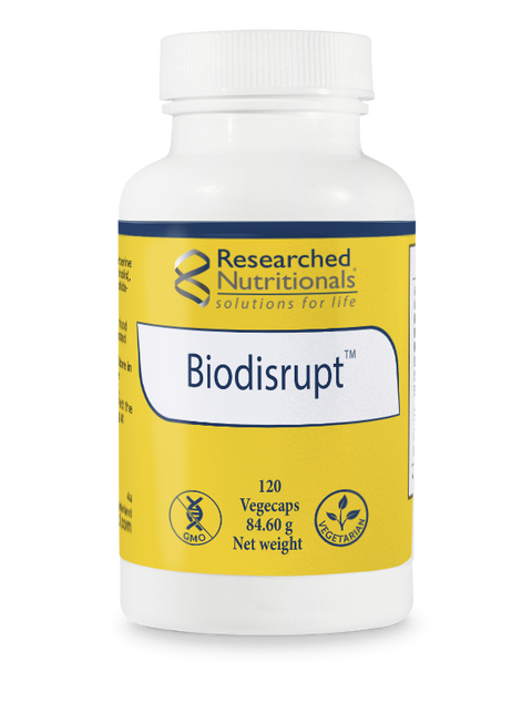 BioDisrupt® 120 Vegcaps Investigación Nutricional