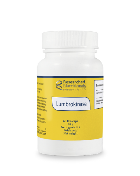 Lumbroquinasa 60 Cápsulas Research Nutritionals