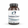 Frasco Designs for Health Magnesium Chelate com bisglicinato de magnésio sobre fundo branco