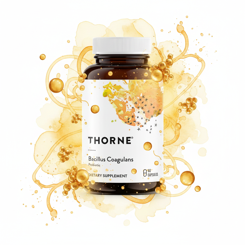 Bacillus Coagulans Thorne – ilustração dos ingredientes