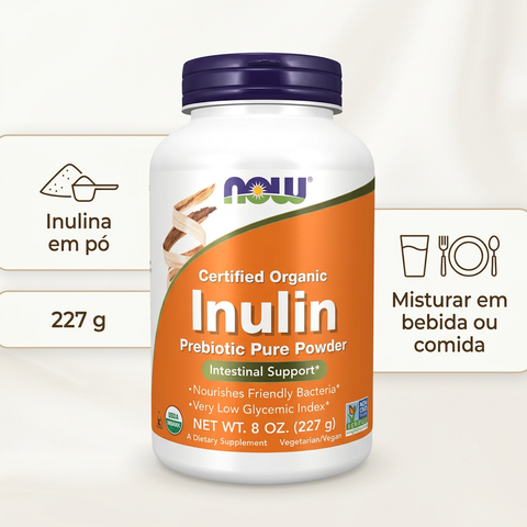Inulina NOW, imagem informativa