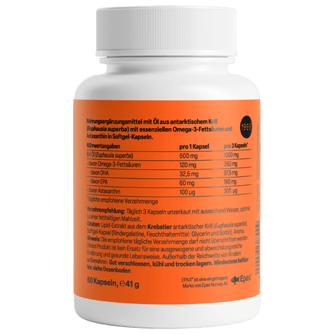 Krill Oil Antarctic 500mg - Viva Saudável