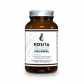 Óleo de fígado de bacalhau em cápsulas Rosita, frasco com 90 softgels