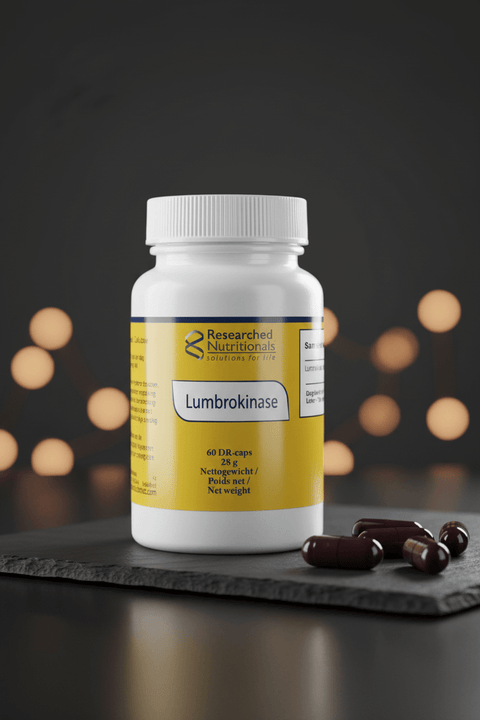 Lumbrokinase 60 Caps Research Nutritionals - Viva Saudável