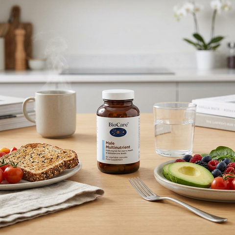 Male Multinutrient BioCare, fotografia lifestyle