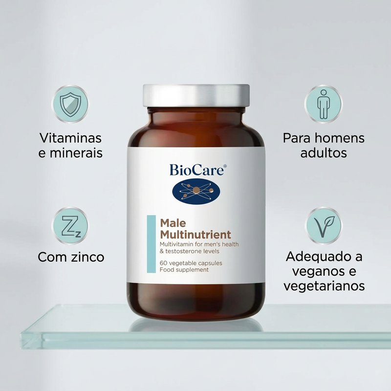 Male Multinutrient BioCare, imagem informativa