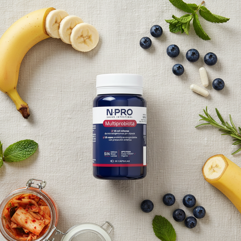 Multiprobiota — Gut Health Flat Lay