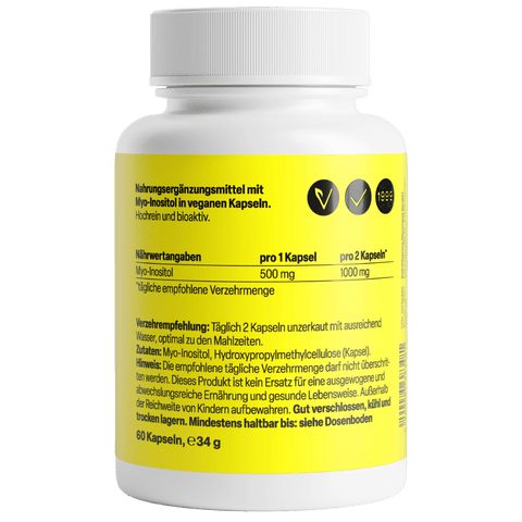 Myo-Inositol 500mg - Viva Saudável
