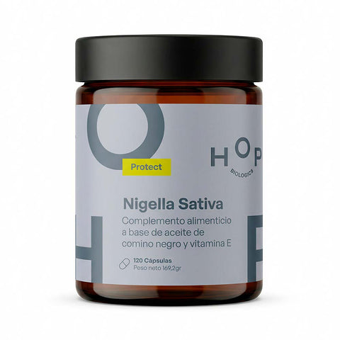 Nigella Sativa Óleo de Cominho Preto 120 Cápsulas HOP Biologics